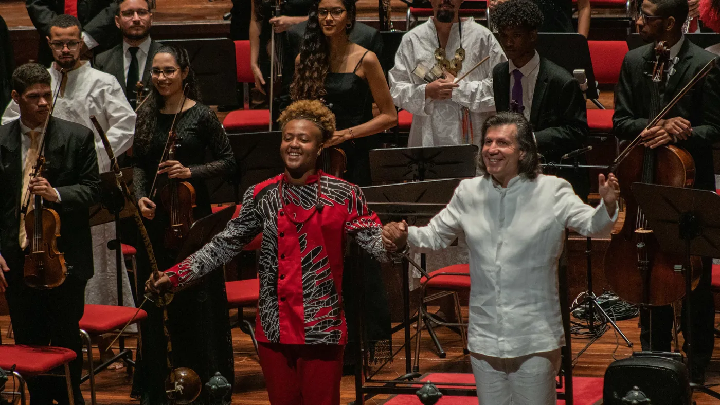 Berimbau no Concertgebouw
