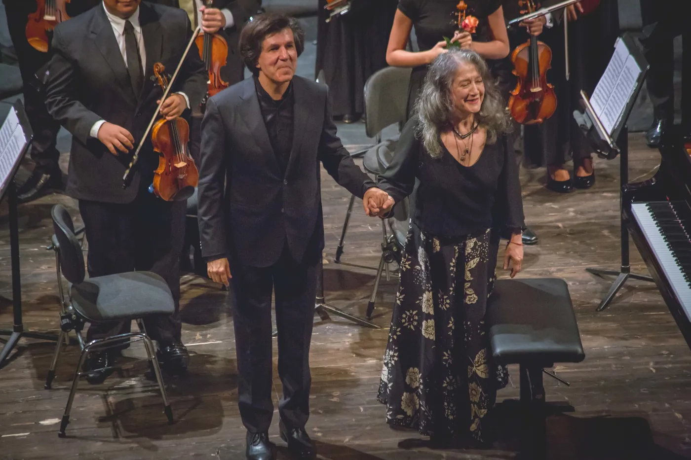 With Argerich