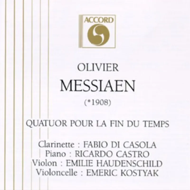Messiaen - Quatuor pour la fin du temps